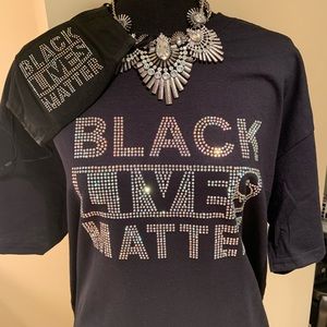 Bling shirt and Mask